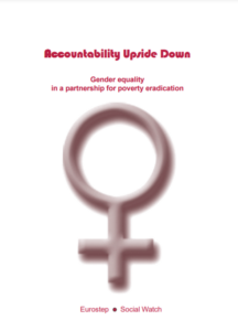 Accountability Upside Down Gender equality in a partnership for poverty eradication