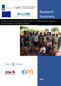 Livelihood-support and Trauma Relief in relation to Social-Economic Resilience in Northern Uganda and Northern Ethiopia