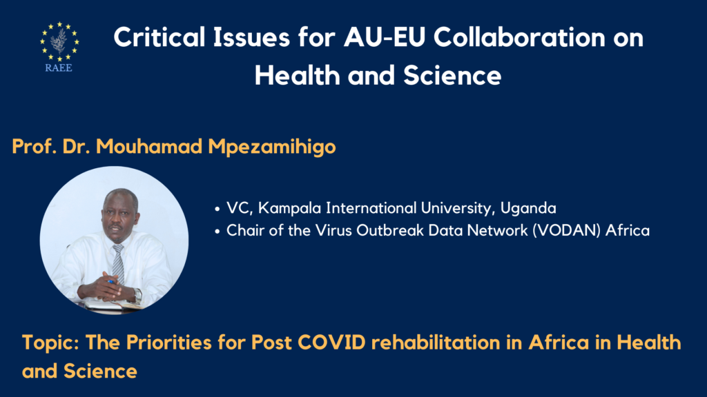 Prof. Dr. Mouhamed Mpezamihigo, VC Kampala International University
